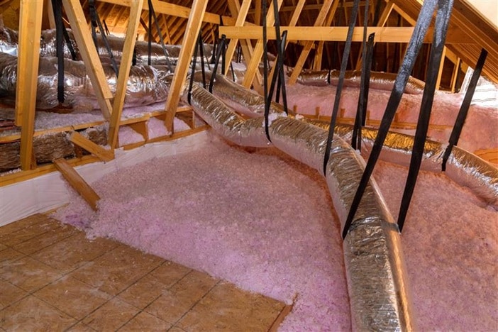 new attic insulation remediation